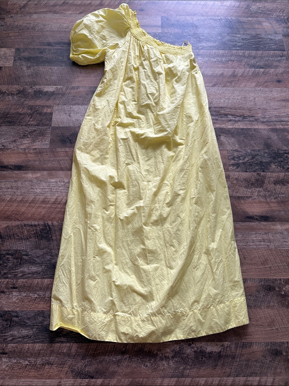 Anthropologie Maeve Bright Yellow Dress